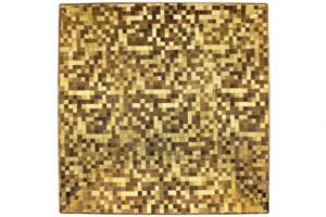 Golden Mosaic Charger