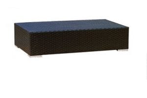 Brown Rattan Coffee Table