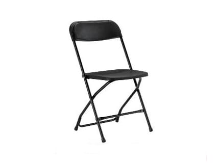 Black Folding Chair | Eventmakers